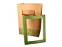 Liderpapel Papelera Ecouse Contenedor de Reciclaje 70 Litros en Cartón 100% Reciclado y Reciclable 450x350x650 mm