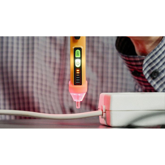 Pancontrol Voltfinder Probador de Voltaje sin Contacto y Detector Magnético, Mide CA 100-600V