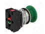 PROMET Interruptor de presión verde NC + NA 30mm
