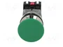 PROMET Interruptor de presión verde NC + NA 30mm