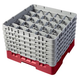 CAMBRO Cesta de lavado 25 comp. 6 alturas Arándano