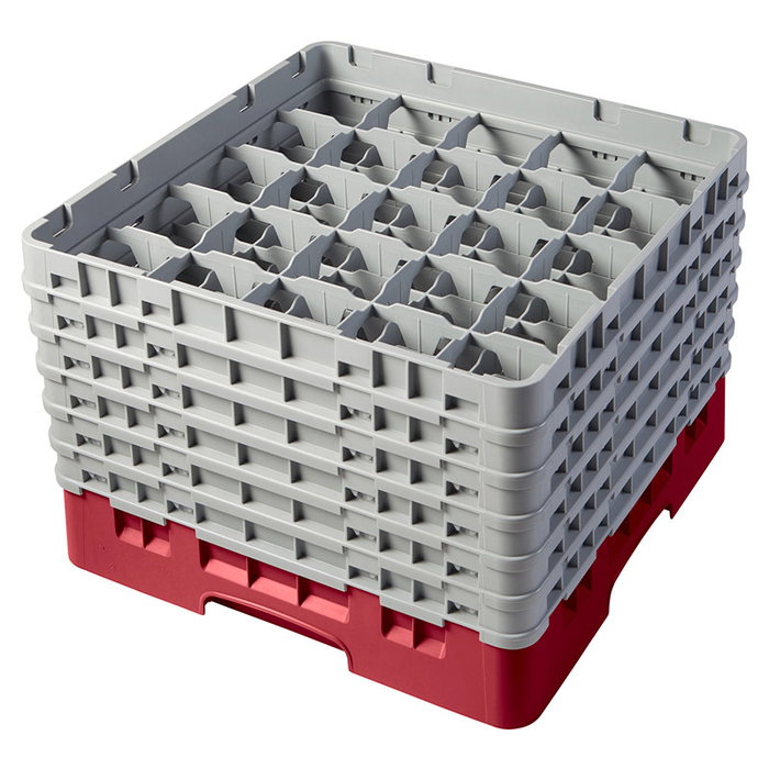 CAMBRO Cesta de lavado 25 comp. 6 alturas Arándano CAMBRO Cesta de lavado 25 comp. 6 alturas Arándano