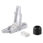 Equip Kit de 5 Conectores RJ45 Cat.6A UTP sin Herramientas Blanco