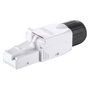 Equip Kit de 5 Conectores RJ45 Cat.6A UTP sin Herramientas Blanco