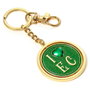 THE CARAT SHOP Llavero I love Emerald City Wicked Dorado Giratorio