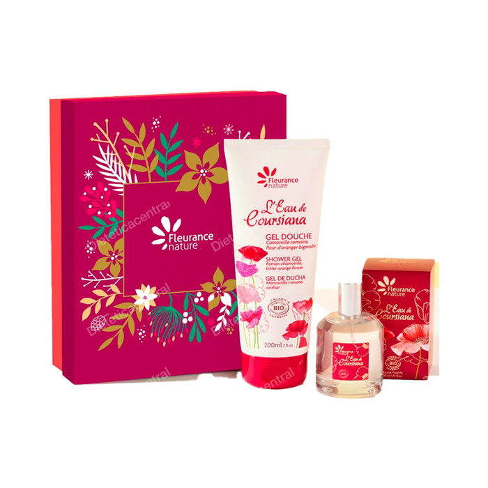 FLEURANCE NATURE Cofre Eau de Coursiana perfume + gel ducha FLEURANCE NATURE Cofre Eau de Coursiana perfume + gel ducha