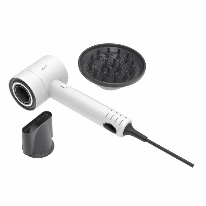 GKL PEARLSENSE Secador de pelo iónico profesional 1600W Blanco