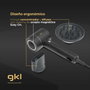 GKL PEARLSENSE Secador de pelo iónico profesional 1600W Blanco