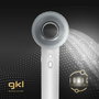 GKL PEARLSENSE Secador de pelo iónico profesional 1600W Blanco