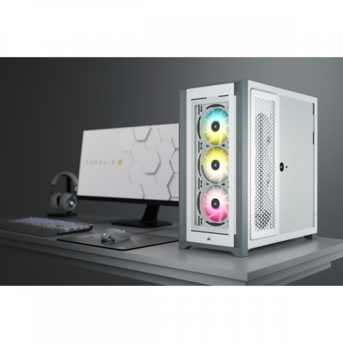 Corsair iCUE 5000X RGB Blanco
