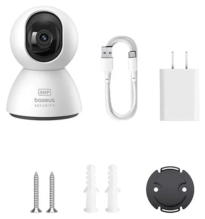 Baseus Security P1 Cámara de Vigilancia Interior 3K Blanco Baseus Security P1 Cámara de Vigilancia Interior 3K Blanco