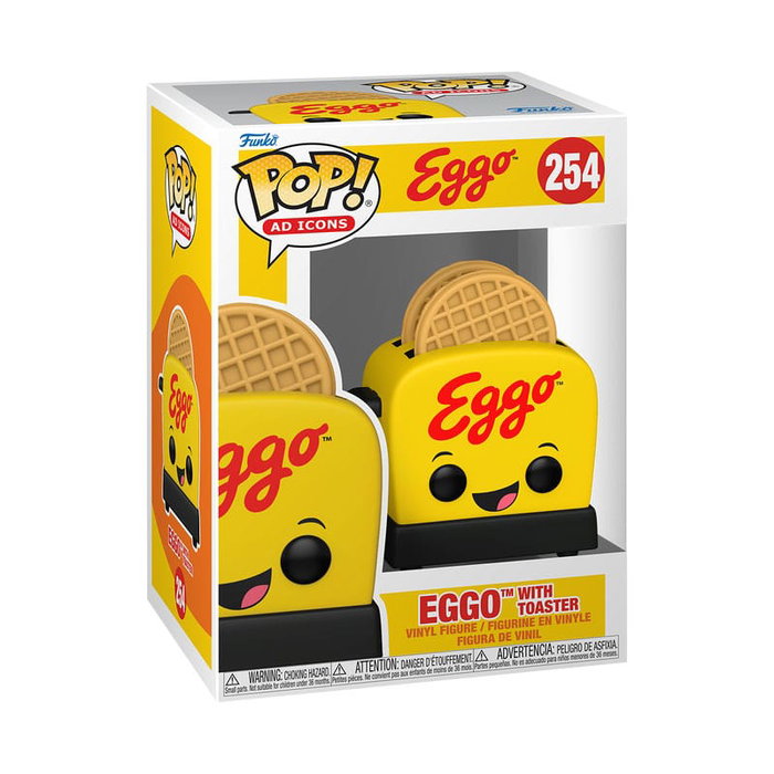 Kellogg's POP! Ad Icons Vinyl Figura Eggo w/ Toaster 9 cm Kellogg's POP! Ad Icons Vinyl Figura Eggo w/ Toaster 9 cm