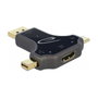 DeLOCK Adaptador de Monitor 3 en 1 USB-C™ / DisplayPort / mini DisplayPort a HDMI 4K 60 Hz
