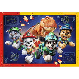 RAVENSBURGER Puzzle Dino Movie Patrulla Canina Paw Patrol 2x12pzs