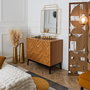 Home Deco Factory Cómoda 3 Cajones Lounge 90x49 cm h.79 cm