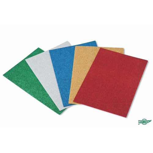 Faibo Goma EVA con Purpurina Colores Surtidos 40x60cm 2mm Faibo Goma EVA con Purpurina Colores Surtidos 40x60cm 2mm
