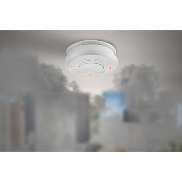 Alecto SD1010 Pack de 2 Detectores de Humo con Batería de 10 Años