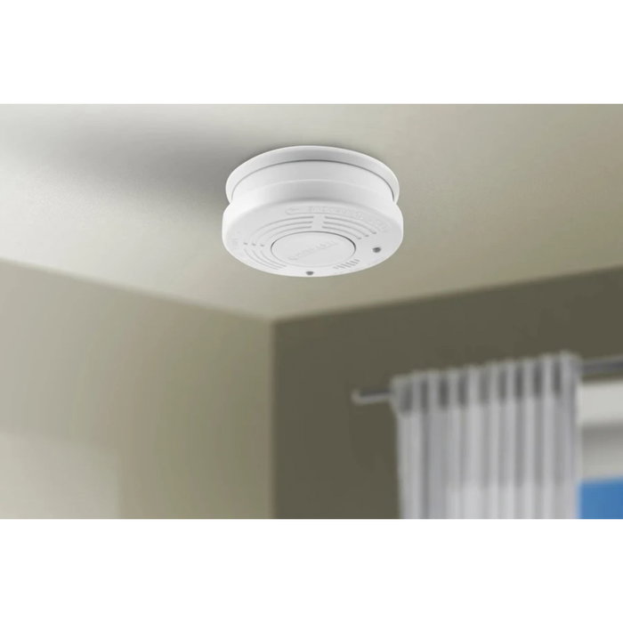 Alecto SD1010 Pack de 2 Detectores de Humo con Batería de 10 Años
