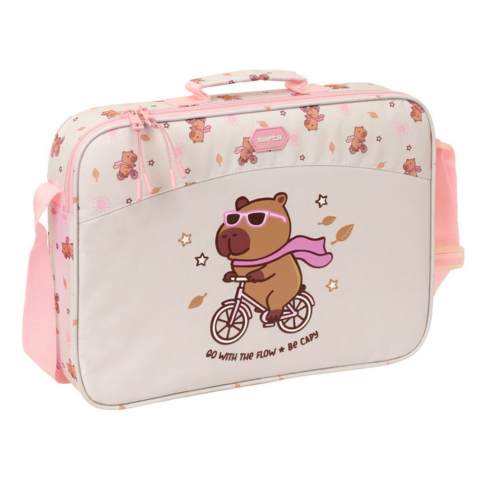 Safta Cartera Extraescolares Capibara 38x28x6cm