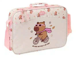 Safta Cartera Extraescolares Capibara 38x28x6cm