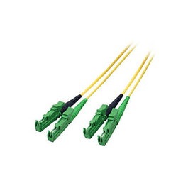 EFB Elektronik Cable de fibra óptica Duplex E2000/APC-E2000/APC OS2 5m Amarillo