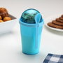 Versa Vaso Porta Alimentos con Cuchara Azul 9x16 cm (6 Unidades)