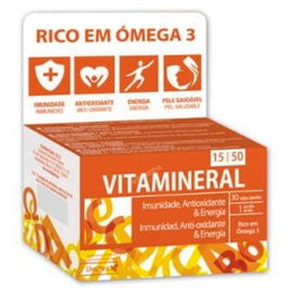 DIETMED Vitamineral A-Z Total 30 Perlas - Multivitamínico Completo para Defensas y Energía