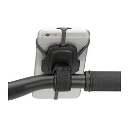 Klickfix Soporte universal para smartphone - Sujeción segura, giratorio 360°, para tubos de 15-60 mm