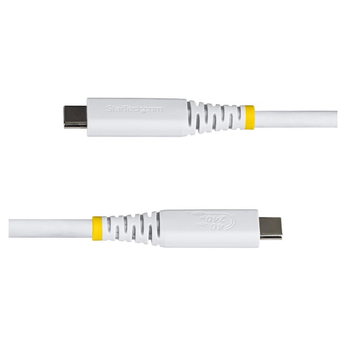 STARTECH Cable USB4 USB-C 40Gbps 50cm Blanco
