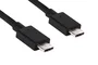 Club 3D Cable USB-C a USB-C 1m 4K60Hz 100W USB 3.2 Gen 2 Negro