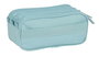 Safta Portatodo Triple Big Basic Azul 21,5x10x8cm
