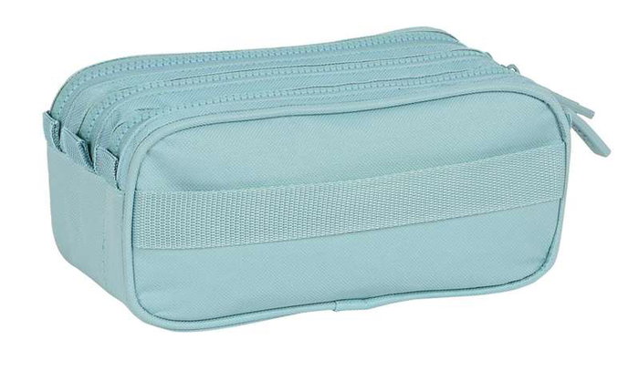 Safta Portatodo Triple Big Basic Azul 21,5x10x8cm Safta Portatodo Triple Big Basic Azul 21,5x10x8cm