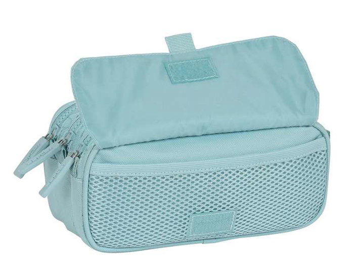 Safta Portatodo Triple Big Basic Azul 21,5x10x8cm Safta Portatodo Triple Big Basic Azul 21,5x10x8cm