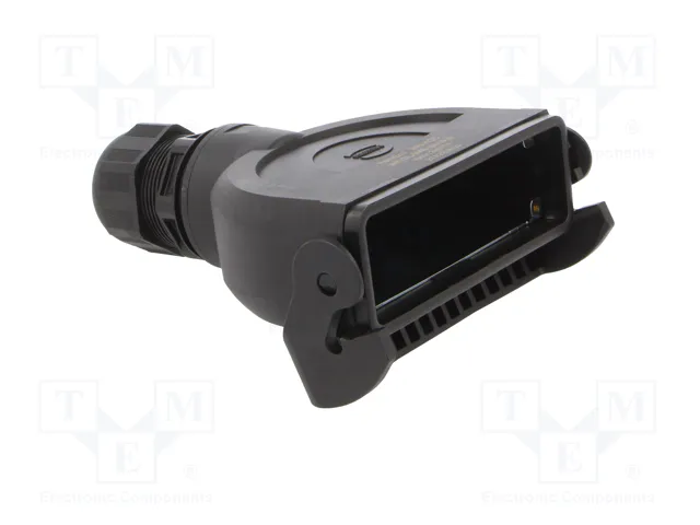 HARTING Carcasa para conectores HDC tamaño 24B con prensaestopas M40