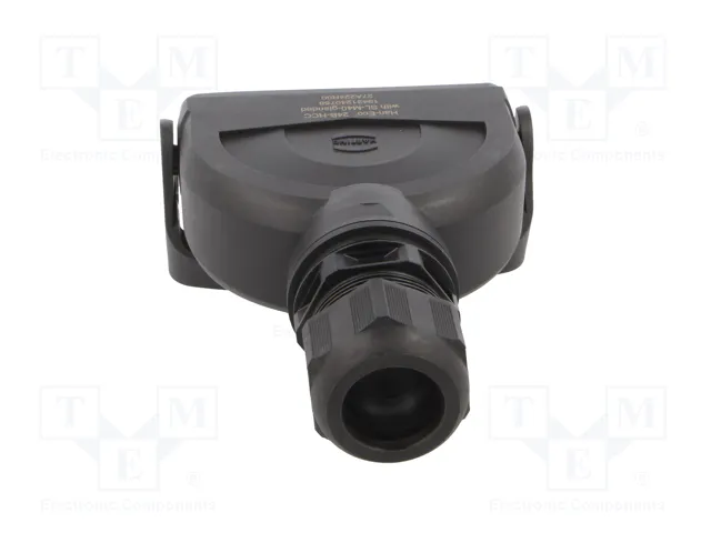 HARTING Carcasa para conectores HDC tamaño 24B con prensaestopas M40