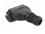 HARTING Carcasa para conectores HDC tamaño 24B con prensaestopas M40