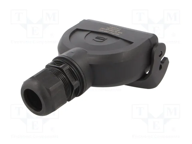 HARTING Carcasa para conectores HDC tamaño 24B con prensaestopas M40