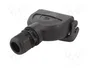 HARTING Carcasa para conectores HDC tamaño 24B con prensaestopas M40