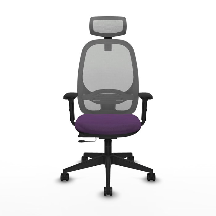 PIQUERAS Y CRESPO Silla de oficina Cilanco Morada y Gris PIQUERAS Y CRESPO Silla de oficina Cilanco Morada y Gris