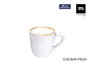 La Mediterranea Taza Milkycream 100cc (Pack de 36 unidades)