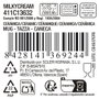 La Mediterranea Taza Milkycream 100cc (Pack de 36 unidades)