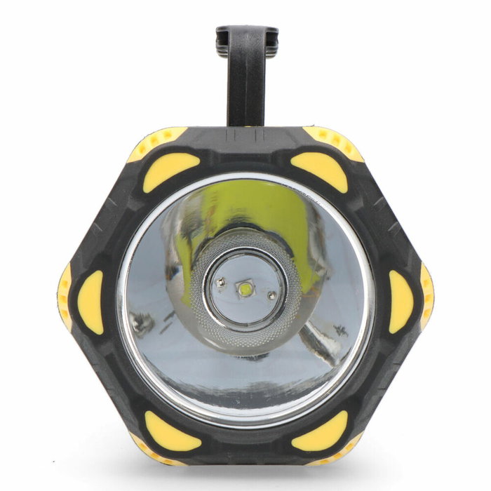 Edm Titan Guard Linterna LED de mano recargable con 3 puntos de luz