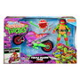 Tales of the Teenage Mutant Ninja Turtles Figura con vehículo Raphael & Purple Dragon 12 cm