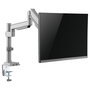 EQUIP 650112 Soporte de Monitor para Escritorio 17" a 32" Plata - Brazo de Montaje por Pinza/Atornillado, 100 x 100 mm, 9 kg