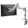 EQUIP 650112 Soporte de Monitor para Escritorio 17" a 32" Plata - Brazo de Montaje por Pinza/Atornillado, 100 x 100 mm, 9 kg