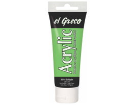 Kreul Pintura acrílica el Greco Verde Light Green 75ml