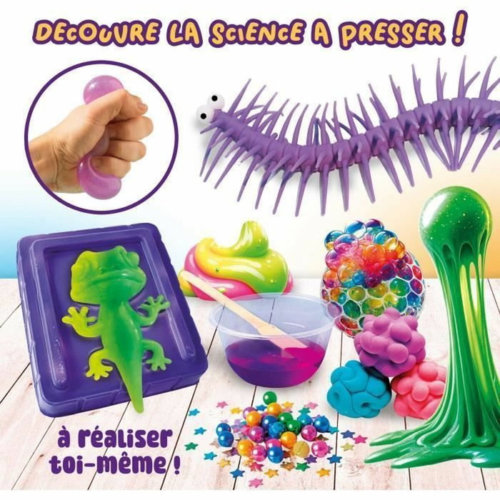 Lisciani Giochi Squish - Kit Científico - SLUMI SCIENCE con Componentes Diversos y Recetas Ilustradas