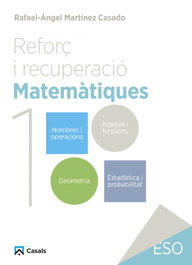 CASALS,EDITORIAL S.A. REFOR MATEMATIQUES 1 ESO CAT;C.VAL;BAL 25, AA.VV - CASALS,EDITORIAL S.A.