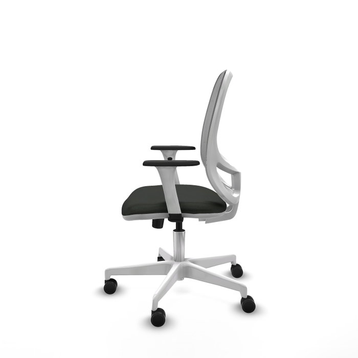 PIQUERAS Y CRESPO Silla de oficina Cilanco con mecanismo Sincro, Negro y Gris