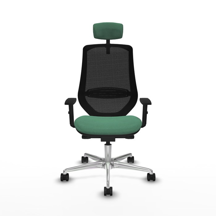 PIQUERAS Y CRESPO Silla de oficina Mardos Verde Esmeralda y Negro PIQUERAS Y CRESPO Silla de oficina Mardos Verde Esmeralda y Negro